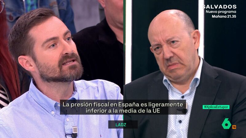 Gonzalo Bernardos, a un inversor que dice que la deuda de España ha subido