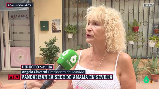 Vandalizan la sede de AMAMA en Sevilla llenando las cerraduras de pegamento: "No nos van a callar" Vandalizan la sede de AMAMA en Sevilla llenando las cerraduras de pegamento: "No nos van a callar"
