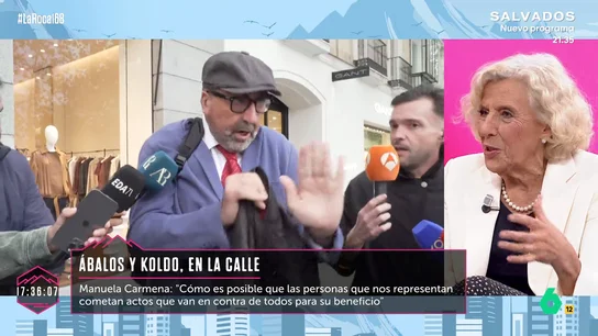 Manuela Carmena, sobre la corrupción: "¿Cómo es posible que quienes nos representan actúen contra todos en su beneficio?" Manuela Carmena, sobre la corrupción: "¿Cómo es posible que quienes nos representan actúen contra todos en su beneficio?"