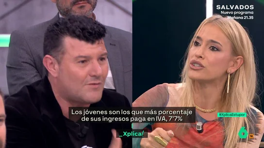 Afra Blanco estalla contra un empresario que dice que con la cuota de autónomos no gana derechos: "No sabes lo que dices" Afra Blanco estalla contra un empresario que dice que con la cuota de autónomos no gana derechos: "No sabes lo que dices"