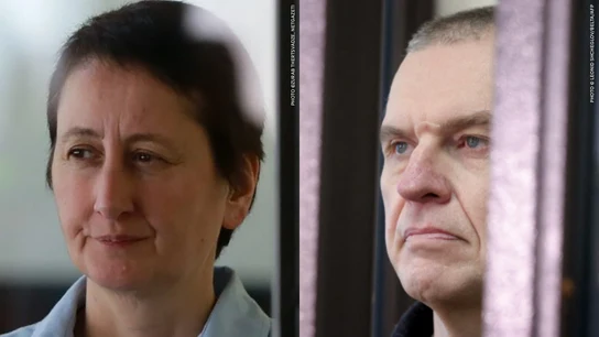 Mzia Amaglobeli y Andrzej Poczobut, ganadores del Premio Sájarov 2025 Mzia Amaglobeli y Andrzej Poczobut, ganadores del Premio Sájarov 2025