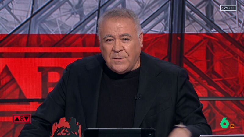 Ferreras ironiza con la marciana comparación del consejero andaluz y La Oreja de Van Gogh: "Le falta decir si es de Amaia o Leire, yo soy de Pablo Benegas"