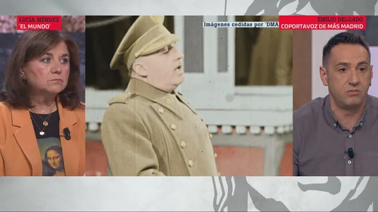 Emilio Delgado carga contra el Gobierno de Ayuso por llamar "francomodín" a la Memoria Histórica: "Mi padre fue torturado en la Real Casa de Correos" Emilio Delgado carga contra el Gobierno de Ayuso por llamar "francomodín" a la Memoria Histórica: "Mi padre fue torturado en la Real Casa de Correos"