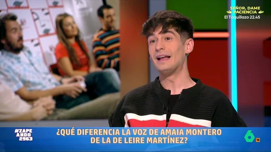 ¿Qué diferencia la voz de Amaia Montero y la de Leire Martínez? Necko Vidal lo cuenta, en vídeo El músico expone que ambas artistas, aunque, por ejemplo, la voz de Leire puede recordar a la de Amaia, sus voces "tienen una personalidad absolutamente distinta". Descubre su análisis en el vídeo principal.