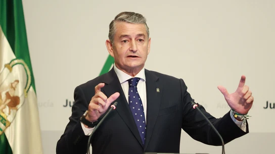 El consejero de Sanidad, Presidencia y Emergencias de la Junta de Andalucía, Antonio Sanz El consejero de Sanidad, Presidencia y Emergencias de la Junta de Andalucía, Antonio Sanz