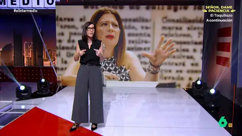 Cristina Gallego 'anuncia' el título del primer capítulo del libro de Leire Díez: 'Esa llave inglesa no es mía' La conocida como 'fontanera del PSOE' va a lanzar una novela de ficción titulada 'Yo, periodista'. "Va a contar la historia de una valiente periodista que lucha contra las cloacas del Estado ", desvela.