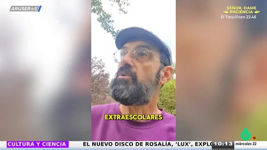 "Ya hay niños que no se acuerdan de cómo eran sus padres": el vídeo de El Artivista en el que critica las actividades extraescolares "Ya hay niños que no se acuerdan de cómo eran sus padres": el vídeo de El Artivista en el que critica las actividades extraescolares