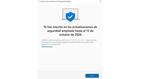 Ampliando la actualización de Windows Ampliando la actualización de Windows