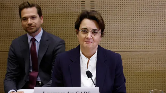 La presidenta y directora del Louvre, Laurence des Cars. La presidenta y directora del Louvre, Laurence des Cars.