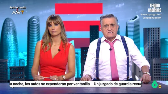 EL INTERMEDIO: Wyoming, sobre el lapsus de Yolanda Díaz: "No ha conseguido rebajar la jornada laboral, pero ha aumentado las risas en el Senado" EL INTERMEDIO: Wyoming, sobre el lapsus de Yolanda Díaz: "No ha conseguido rebajar la jornada laboral, pero ha aumentado las risas en el Senado"