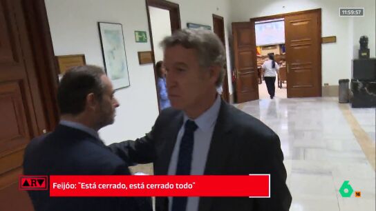 La 'ayuda' de Feij&oacute;o a un &Aacute;balos perdido en el Congreso