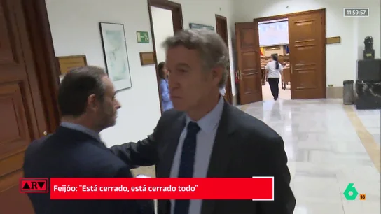 La 'ayuda' de Feijóo a un Ábalos perdido en el Congreso La 'ayuda' de Feijóo a un Ábalos perdido en el Congreso