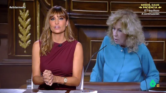 Sandra Sabatés responde a Aguirre tras minimizar las víctimas por violencia machista: "Esa 's' contiene desprecio e insensibilidad" Sandra Sabatés responde tajante a la diputada de Vox y hermana de Esperanza Aguirre, Rocío Aguirre, tras minimizar el número de víctimas de violencia machista: "Da a entender que a Vox 48 mujeres asesinadas le parecen pocas".