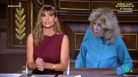 Sandra Sabatés responde a Aguirre tras minimizar las víctimas por violencia machista: "Esa 's' contiene desprecio e insensibilidad" Sandra Sabatés responde tajante a la diputada de Vox y hermana de Esperanza Aguirre, Rocío Aguirre, tras minimizar el número de víctimas de violencia machista: "Da a entender que a Vox 48 mujeres asesinadas le parecen pocas".