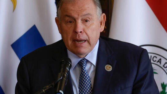 El canciller argentino Gerardo Werthein.