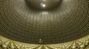 Detector de neutrinos Super-Kamiokande, en Japón Detector de neutrinos Super-Kamiokande, en Japón