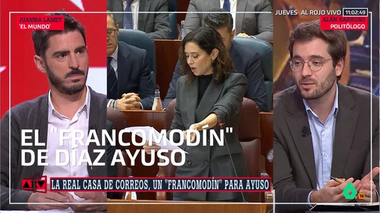 Juanma Lamet, ante el escándalo del Gobierno de Ayuso por declarar la Casa de Correos Lugar de Memoria Democrática: "La cortina de humo la está poniendo la Comunidad de Madrid" Juanma Lamet, ante el escándalo del Gobierno de Ayuso por declarar la Casa de Correos Lugar de Memoria Democrática: "La cortina de humo la está poniendo la Comunidad de Madrid"