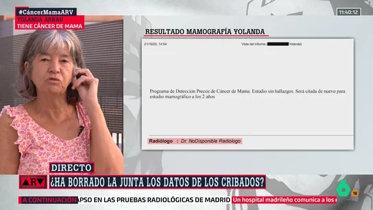 Yolanda Arnau, enferma de cáncer de mama Yolanda Arnau, enferma de cáncer de mama
