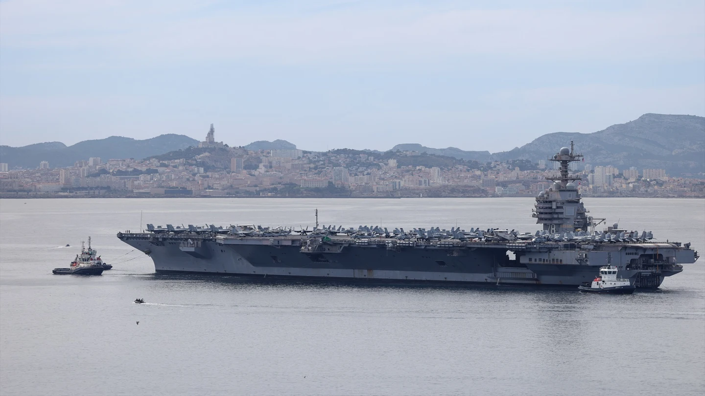 El portaaviones USS Gerarld R. Ford El portaaviones USS Gerarld R. Ford