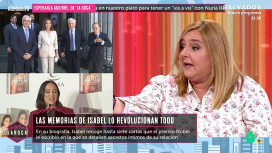 Pilar Vidal aclara la polémica de las cartas de Mario Vargas Llosa en las memorias de Isabel Preysler: "Son suyas, no lo difaman" Pilar Vidal aclara la polémica de las cartas de Mario Vargas Llosa en las memorias de Isabel Preysler: "Son suyas, no lo difaman"