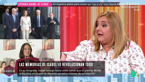 Pilar Vidal aclara la polémica de las cartas de Mario Vargas Llosa en las memorias de Isabel Preysler: "Son suyas, no lo difaman" Pilar Vidal aclara la polémica de las cartas de Mario Vargas Llosa en las memorias de Isabel Preysler: "Son suyas, no lo difaman"