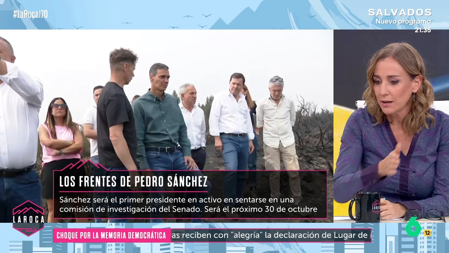 Tania Sánchez advierte al PP sobre su estrategia en la declaración de Pedro Sánchez en el Senado: "Si la hace Tellado, saldrá mal" Tania Sánchez advierte al PP sobre su estrategia en la declaración de Pedro Sánchez en el Senado: "Si la hace Tellado, saldrá mal"