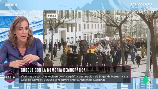 Tania Sánchez, tras escuchar a Esperanza Aguirre hablar de las checas: "Dice que 400, yo no sabía que había gobernado Stalin en Madrid" Tania Sánchez, tras escuchar a Esperanza Aguirre hablar de las checas: "Dice que 400, yo no sabía que había gobernado Stalin en Madrid"