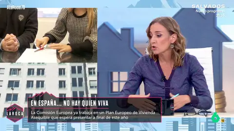 Tania Sánchez: "El volumen de la vivienda pública que tiene el país es ridículo" Tania Sánchez: "El volumen de la vivienda pública que tiene el país es ridículo"