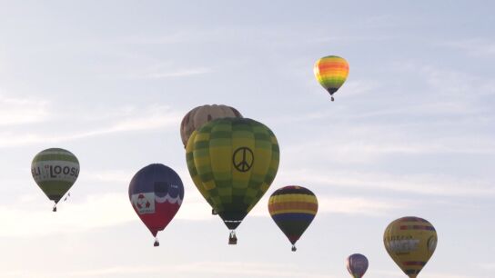 Globos en el cielo de Mallorca