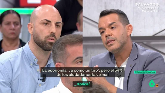 El tenso debate entre Camarero y un inversor inmobiliario: "Hay cosas que no cuentas, porque no es lo normal tener seis pisos" El tenso debate entre Camarero y un inversor inmobiliario: "Hay cosas que no cuentas, porque no es lo normal tener seis pisos"