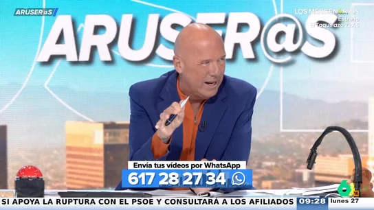 Alfonso Arús toma partido en la polémica de la cafetería que da 20 minutos para desayunar a sus clientes: "Pues yo creo que está bien" Alfonso Arús toma partido en la polémica de la cafetería que da 20 minutos para desayunar a sus clientes: "Pues yo creo que está bien"