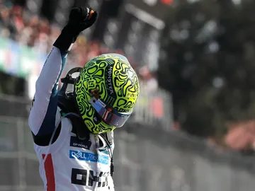 Victoria de Norris en el GP de México Victoria de Norris en el GP de México