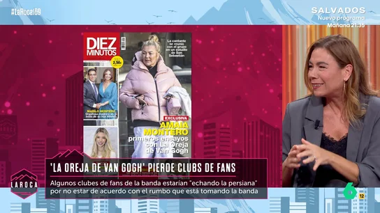 Silvia Taulés "hace de Juan del Val" al dar su polémica opinión sobre los fans descontentos de La Oreja de Van Gogh: "A lo mejor son tres señores" Silvia Taulés "hace de Juan del Val" al dar su polémica opinión sobre los fans descontentos de La Oreja de Van Gogh: "A lo mejor son tres señores"