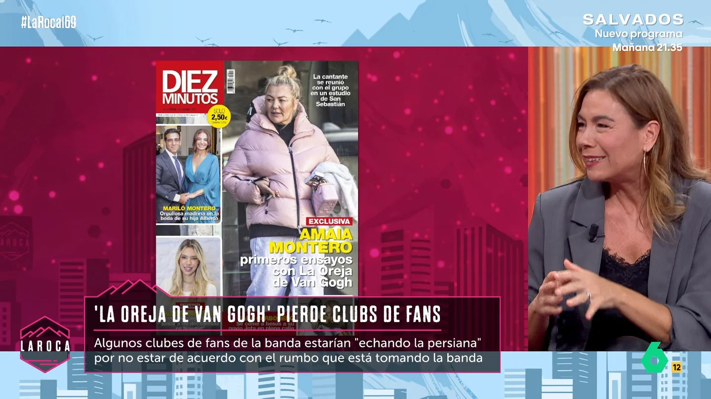 Silvia Taulés "hace de Juan del Val" al dar su polémica opinión sobre los fans descontentos de La Oreja de Van Gogh: "A lo mejor son tres señores" Silvia Taulés "hace de Juan del Val" al dar su polémica opinión sobre los fans descontentos de La Oreja de Van Gogh: "A lo mejor son tres señores"