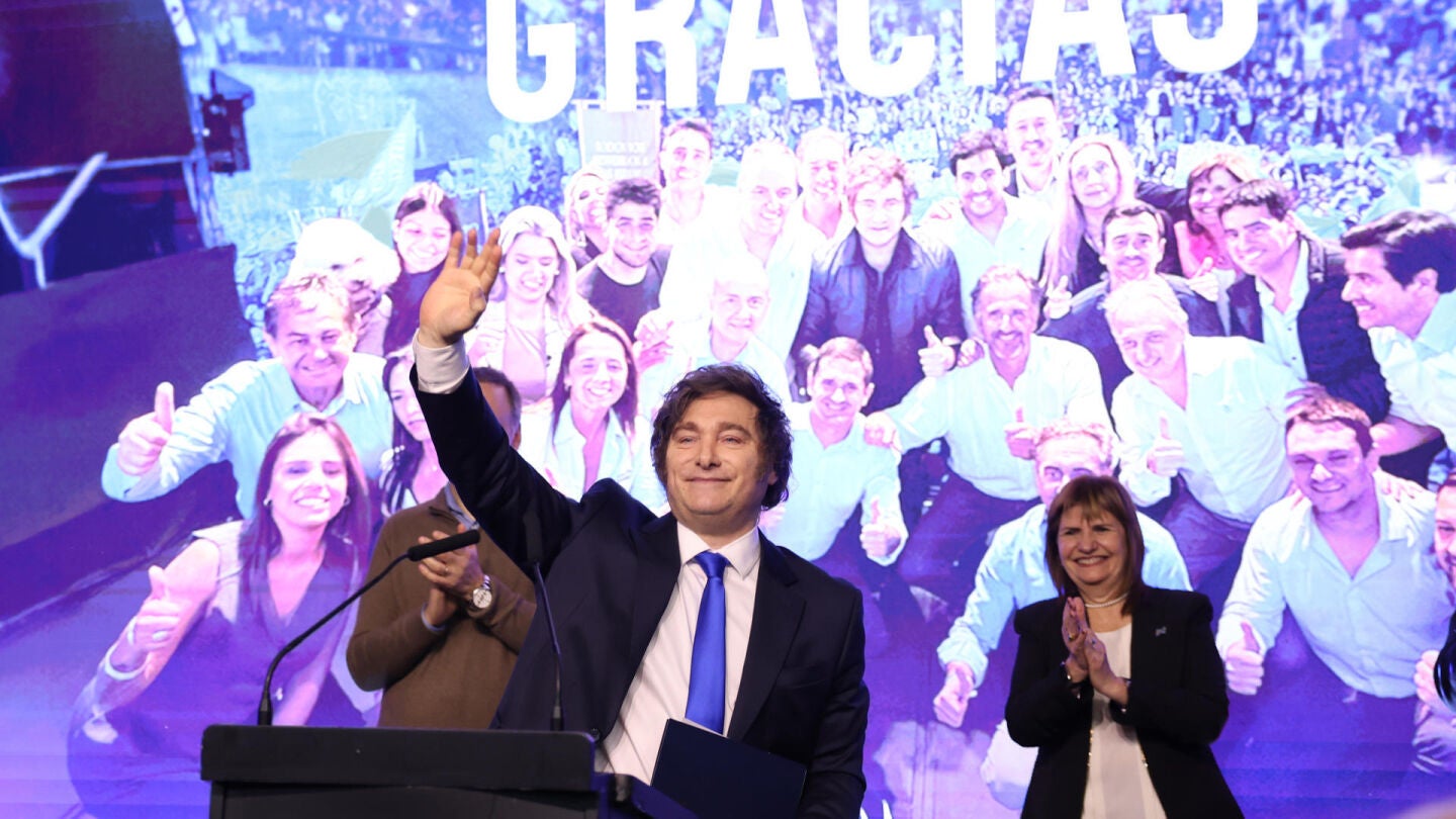 El presidente de Argentina, Javier Milei