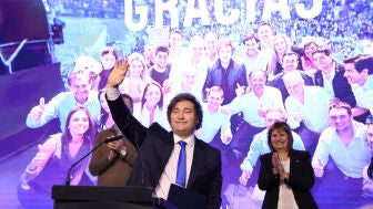 El presidente de Argentina, Javier Milei