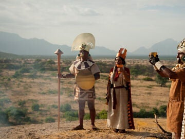 Escenificaci&oacute;n de ceremonia de la cultura Moche