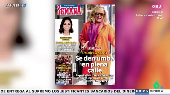 Lydia Lozano se derrumba en plena calle tras el nuevo ingreso de su marido, Charly Lydia Lozano se derrumba en plena calle tras el nuevo ingreso de su marido, Charly