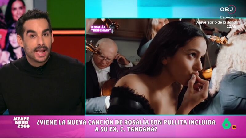 ¿Tiene 'Berghain', lo nuevo de Rosalía, un mensaje para C.Tangana? Juan Sanguino comparte esta teoría, en vídeo ¿Tiene 'Berghain', lo nuevo de Rosalía, un mensaje para C.Tangana? Juan Sanguino comparte esta teoría, en vídeo
