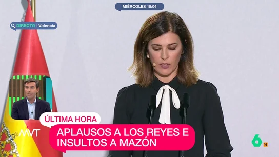 Pablo Montesinos, sobre la asistencia de Mazón al funeral de Estado por las víctimas de la DANA: "Tomó una decisión arriesgada" El periodista cree que, a pesar de los insultos que ha recibido el presidente valenciano antes de comenzar el funeral, nada cambiará en el PP de Valencia. "Mazón tenía muy claro que quería agotar la legislatura", expone.