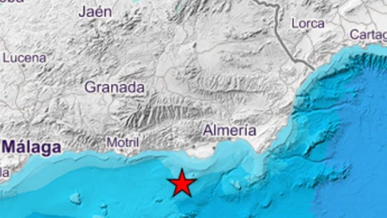 Un terremoto de magnitud 4,2 en el mar de Alborán se siente en el litoral de Almería Un terremoto de magnitud 4,2 en el mar de Alborán se siente en el litoral de Almería