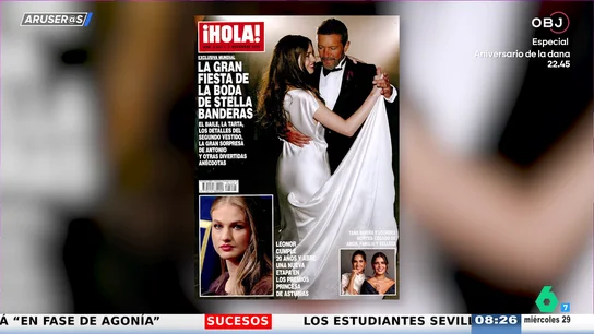 Así es el segundo vestido de novia de Stella Banderas con el que bailó con Antonio Banderas Así es el segundo vestido de novia de Stella Banderas con el que bailó con Antonio Banderas