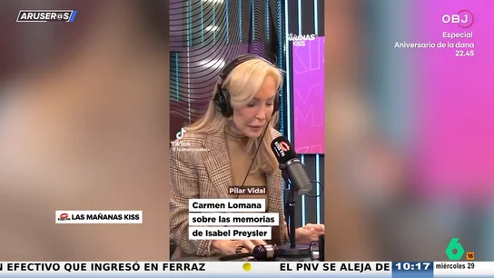 Carmen Lomana vuelve a cargar contra Isabel Preysler: "¡Cómo va a escribir las memorias si casi no puede ni hablar!" Carmen Lomana vuelve a cargar contra Isabel Preysler: "¡Cómo va a escribir las memorias si casi no puede ni hablar!"