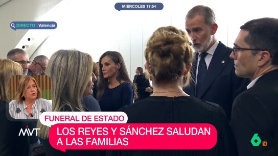 Mabel Galaz explica en el v&iacute;deo sobre estas l&iacute;neas que "se estableci&oacute; un v&iacute;nculo con las v&iacute;ctimas que los reyes han mantenido todo este &uacute;ltimo a&ntilde;o" desde su visita a Paiporta y que "est&aacute;n muy implicados en las tareas de recuperaci&oacute;n".