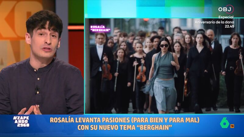 Necko Vidal disecciona lo nuevo de Rosalía: "No es una canción moderna con tintes clásicos, sino clásica con tintes modernos" Necko Vidal disecciona lo nuevo de Rosalía: "No es una canción moderna con tintes clásicos, sino clásica con tintes modernos"
