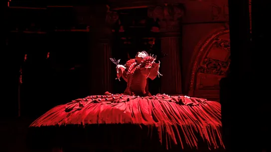 La cantante y compositora estadounidense Lady Gaga en su gira La cantante y compositora estadounidense Lady Gaga en su gira