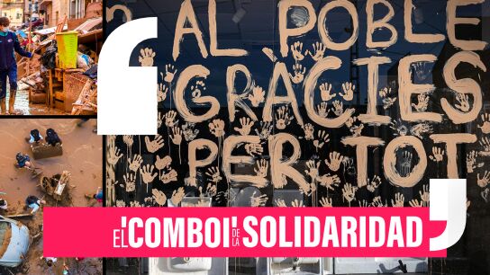 Sigue vivo el 'comboi' de la solidaridad un a&ntilde;o despu&eacute;s: la historia de un pueblo que se uni&oacute; cuando se ahogaba