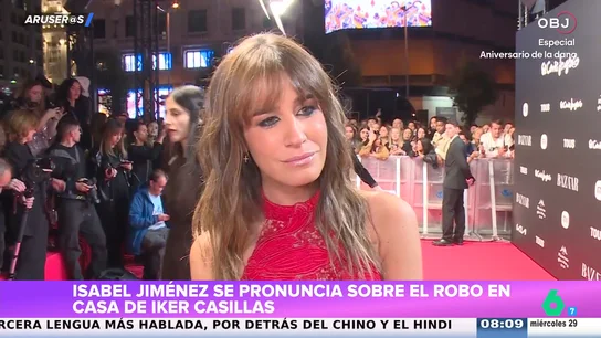 Isabel Jiménez, del robo de relojes a Iker Casillas: "Sara Carbonero está en shock" Isabel Jiménez, del robo de relojes a Iker Casillas: "Sara Carbonero está en shock"