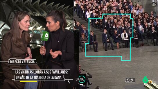 Rosa &Aacute;lvarez reconoce el gesto de la reina al aplaudir a la v&iacute;ctima de la DANA que ha culpado a Maz&oacute;n