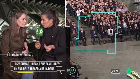 Rosa Álvarez reconoce el gesto de la reina al aplaudir a la víctima de la DANA que ha culpado a Mazón Rosa Álvarez reconoce el gesto de la reina al aplaudir a la víctima de la DANA que ha culpado a Mazón